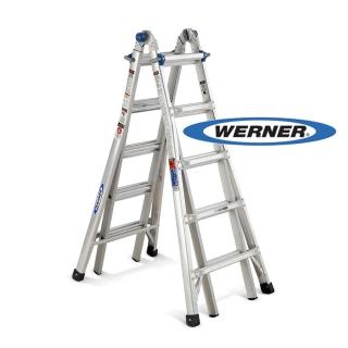 【WERNER】鋁合金伸縮式多功能鋁梯/萬用梯(MT-22)
