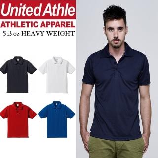 【United Athle】日本United Athle抗UV速乾POLO衫 UA情侶款(機能消臭速乾)