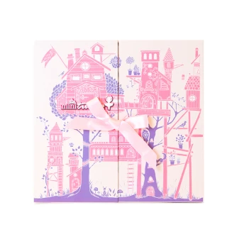 【minitutu】髮飾禮盒(粉色城堡)