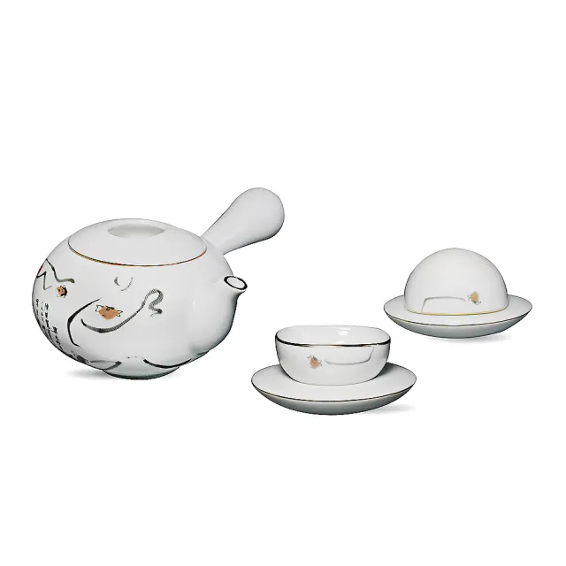 【TALES 神話言】陳其寬-圓滿茶具組-興之所至(文創 禮品 禮物  收藏)