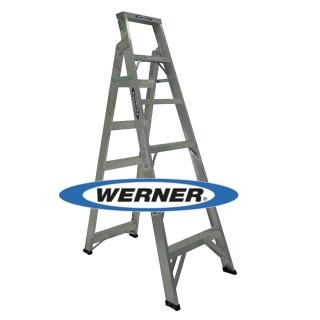 【WERNER】鋁合金兩用鋁梯/A字梯/直馬梯(DP366AZ)