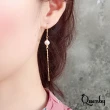 【Quenby】韓劇金秘書同款氣質珍珠長耳環/耳針(飾品/配件/
