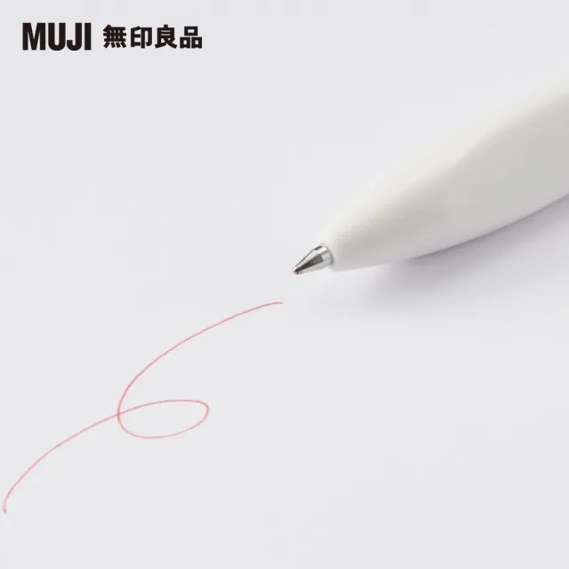 【MUJI 無印良品】三角3色原子筆/黑、藍、紅/0.7mm