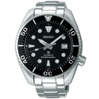 【SEIKO 精工】Prospex 廣告款兩百米潛水機械錶黑水鬼(6R35-00A0D SPB101J1)