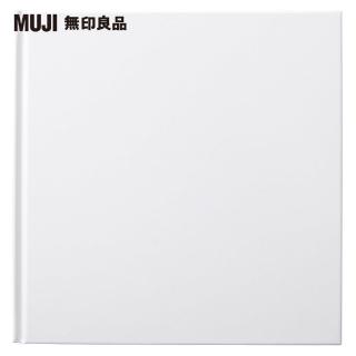 【MUJI 無印良品】硬麵畫紙繪本筆記/中.14頁.約185x185mm