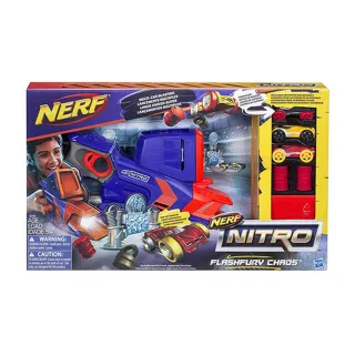 【NERF 樂活打擊】Nitro 極限射速賽車多重發射豪華組