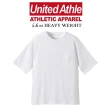 【United Athle】日系寬版落肩口袋短T UA素T(oversize 寬版短袖上衣)