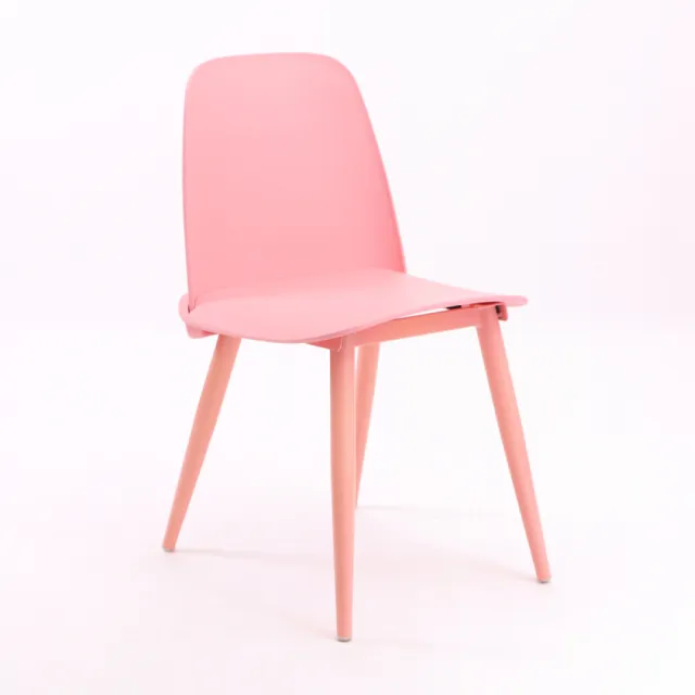 【IDEA】2入組-奧特磨砂繽紛菱格休閒椅/餐椅