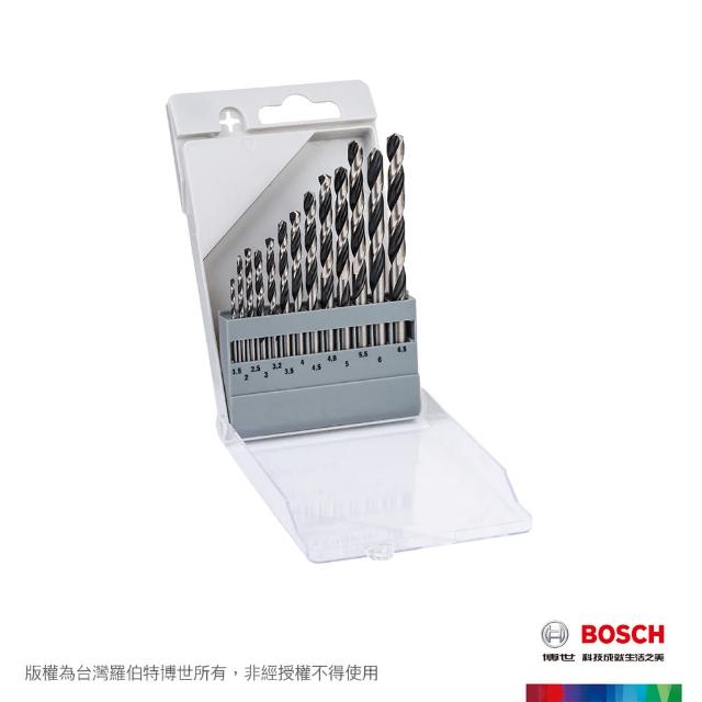 【BOSCH 博世】13支裝金屬鑽頭組(1-6.5mm)