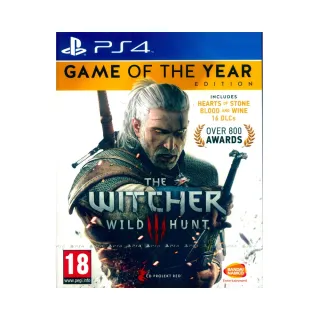 【SONY 索尼】PS4 巫師 3：狂獵 年度最佳遊戲版 中英文歐版(The Witcher 3: Wild Hunt)