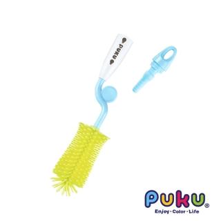 【PUKU 藍色企鵝】轉轉Q矽膠奶瓶刷