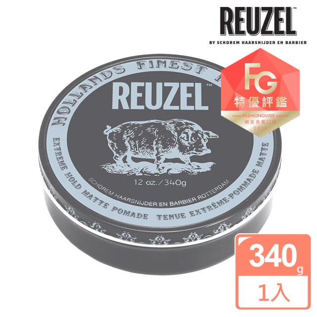 【REUZEL】灰豬極強水泥級無光澤髮蠟 340g