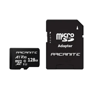 【ARCANITE】Micro SDXC U3 V30 A1 128GB 記憶卡