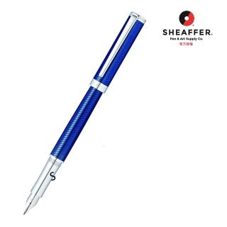 【SHEAFFER】王者系列山脊紋半透藍亮漆鋼筆(E0924353)