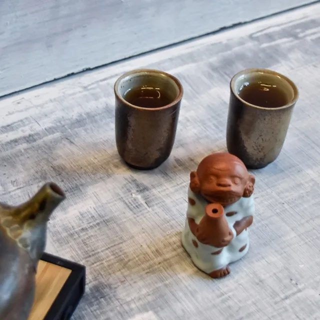 【TALES 神話言】典藏故宮-神猴．沏茶趣-神猴茶寵(文創 禮品 禮物 收藏)