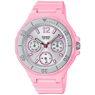 【CASIO 卡西歐】甜美魅力女孩腕錶(LRW-250H-4A2)