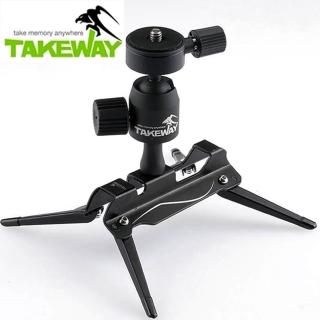 【TAKEWAY】T1+鉗式腳架即T1 Plus(360度多功能多用途萬能卡鉗腳架)