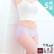 【SHIANEY 席艾妮】5件組 台灣製 竹炭褲底 中大尺碼 貼身棉質內褲