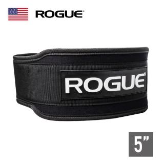 【美國 ROGUE】5吋 Crossfit Nylon Belt 專業健身 重訓腰帶(重訓 舉重 蹲舉硬舉)