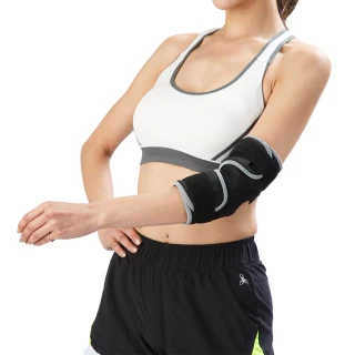 【菁炭元素】竹炭可調適透氣舒適活動護肘(一件組)