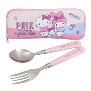 KITTY PINKHOLIC 環保餐具KS-8338F(湯叉組)