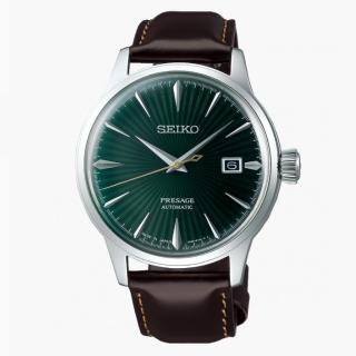 【SEIKO 精工】Presage調酒師動力儲存機械錶-綠(SRPD37J1/4R35-01T0M)父親節 禮物 推薦