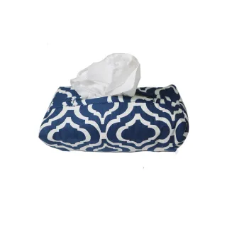 【J&N】莫羅面紙盒套(2 入--藍色)