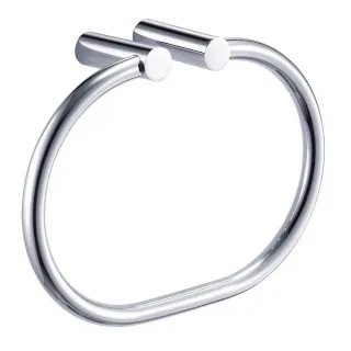 【大巨光】銅鍍鉻毛巾環(P-34)