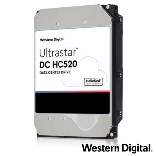 【WD 威騰】Ultrastar DC HC520 12TB 3.5吋 企業級內接硬碟(HUH721212ALE604)