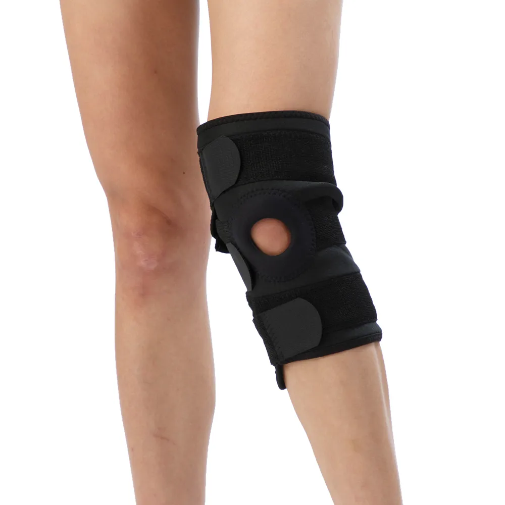 【菁炭元素】竹炭可調適透氣舒適活動護膝(一件組)