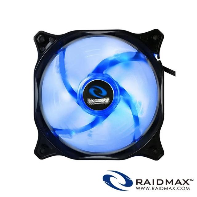 【Raidmax 雷德曼】12公分風扇 藍光LED(12cm風扇)