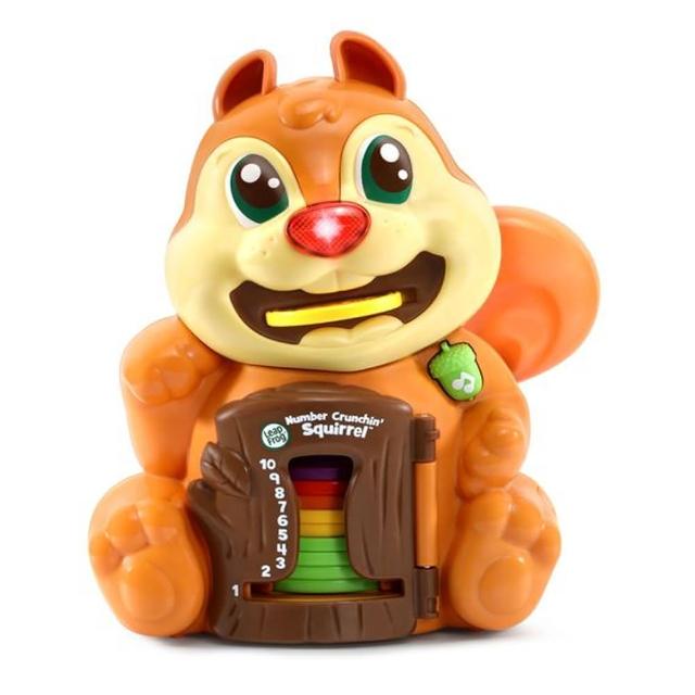 【LeapFrog】貪吃小松鼠(形狀/顏色認知 投幣遊戲)