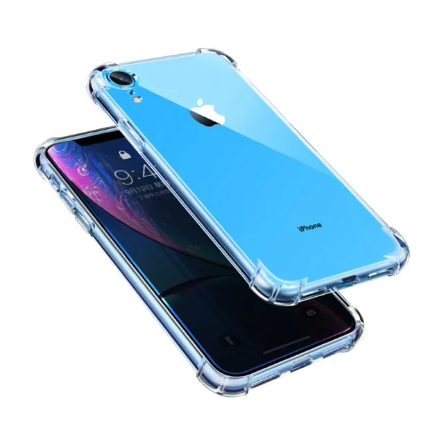 iPhone XR 透明四角防摔防撞氣囊手機殼(iPhoneXR手機殼 iPhoneXR保護殼)