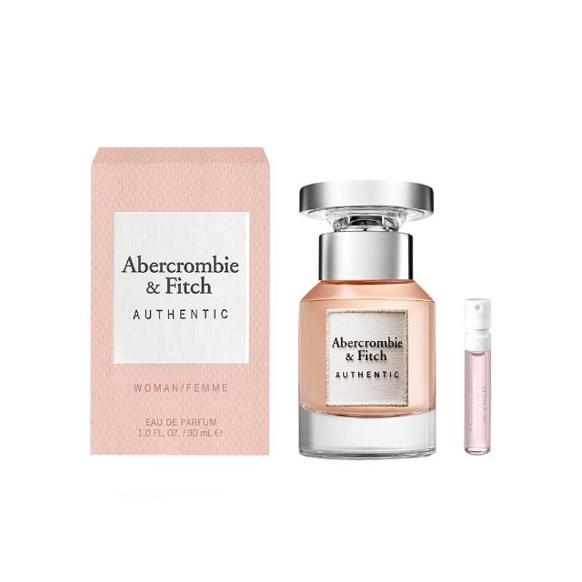 【Abercrombie & Fitch】真我女性淡香精30ml(贈隨機針管乙支.專櫃公司貨)