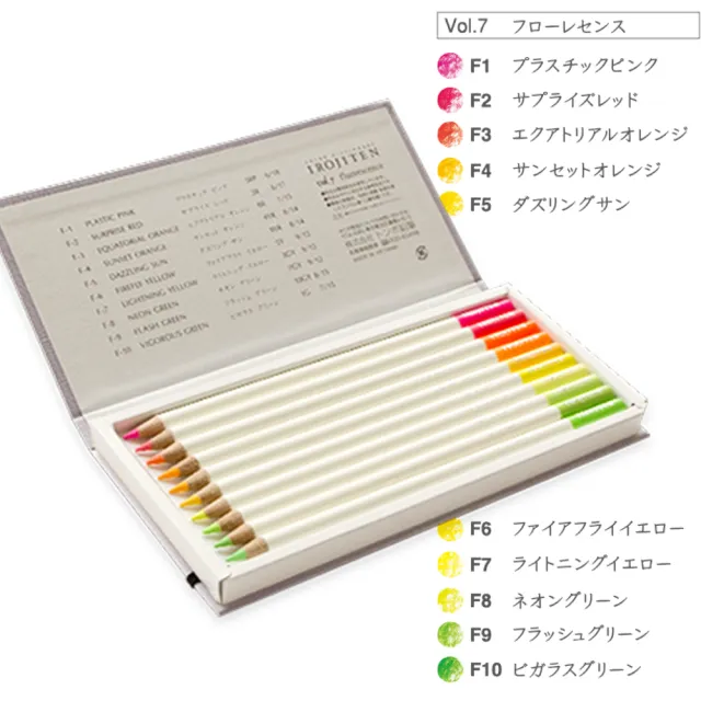 【TOMBOW】蜻蜓 IROJITEN 色辭典油性色鉛筆 第三集