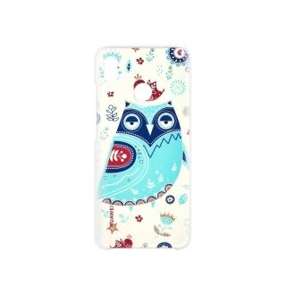 【HUAWEI 華為】原廠 Nova 3 奇遇系列-貓頭鷹 PC保護殼(公司貨-盒裝)