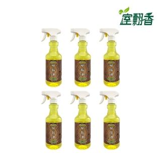 【室翲香】樟腦油 天然煉製550ml*6入組 噴槍瓶(樟腦油SGS認證)