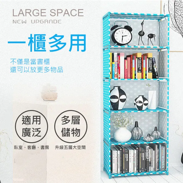 【VENCEDOR】簡易DIY 3層2格 置物櫃(書架 書櫃 可超取 簡易組裝 收納櫃 組合櫃 置物 架子-2入組)