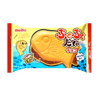 【Meito 名糖】鯛魚造型巧克力餅乾(16.5g)