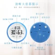 【Beroso 倍麗森】觸控智慧型多功能溫濕度計-兩色可選(時鐘 寶寶房 開學 雨天 潮濕 電子鐘)