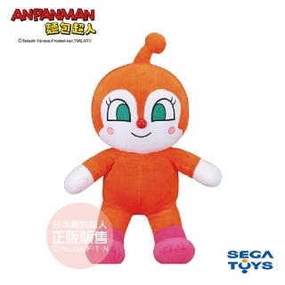 【ANPANMAN 麵包超人】蓬蓬微笑布偶S-PLUS 紅精靈(1.5歲-)