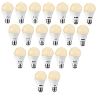 【臻光彩】LED燈泡8W 小橘美肌_自然光20入(Ra95 /德國巴斯夫專利技術)