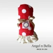 【Angel n Bella】頂級糖果豆攜帶毯 禮盒裝(紅白圓點)