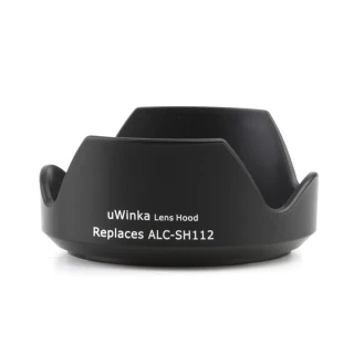 【uWinka】副廠Sony索尼UAL-SH112相容Sony原廠ALC-SH112遮光罩(適E 18-55mm F3.5-5.6 16mm F2.8 OSS)