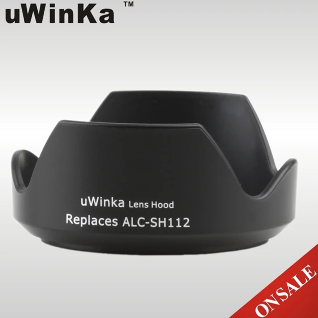 【uWinka】副廠Sony索尼UAL-SH112相容Sony原廠ALC-SH112遮光罩(適E 18-55mm F3.5-5.6 16mm F2.8 OSS)