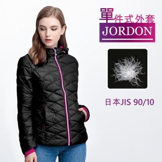 【JORDON 橋登】年輕活力暖羽絨外套(451 黑色)