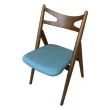 【AS雅司設計】Fay實木餐椅-50x50x77cm(二色可選)