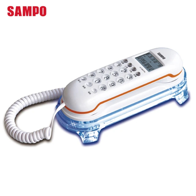 【SAMPO 聲寶】來電壁掛有線電話(HT-B907WL)