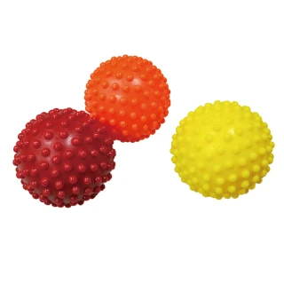 【Fun Sport】筋力旺盛-激痛點按摩球 3硬度組-5cm顆粒款(按摩球 放鬆球 瑜珈球 筋膜球 按壓球)