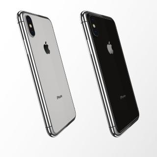 【Switcheasy】iPhone Xs Max Glass X 鉻金屬質感9H玻璃殼